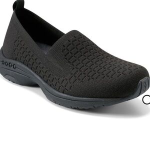 Easy Spirit Women's Black Slip-On Sneakers